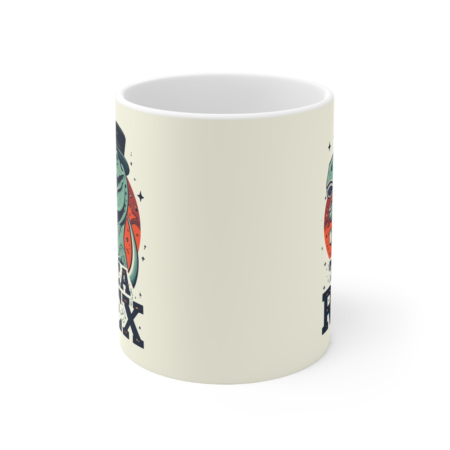 Tea Rex, Ceramic Mug 11oz