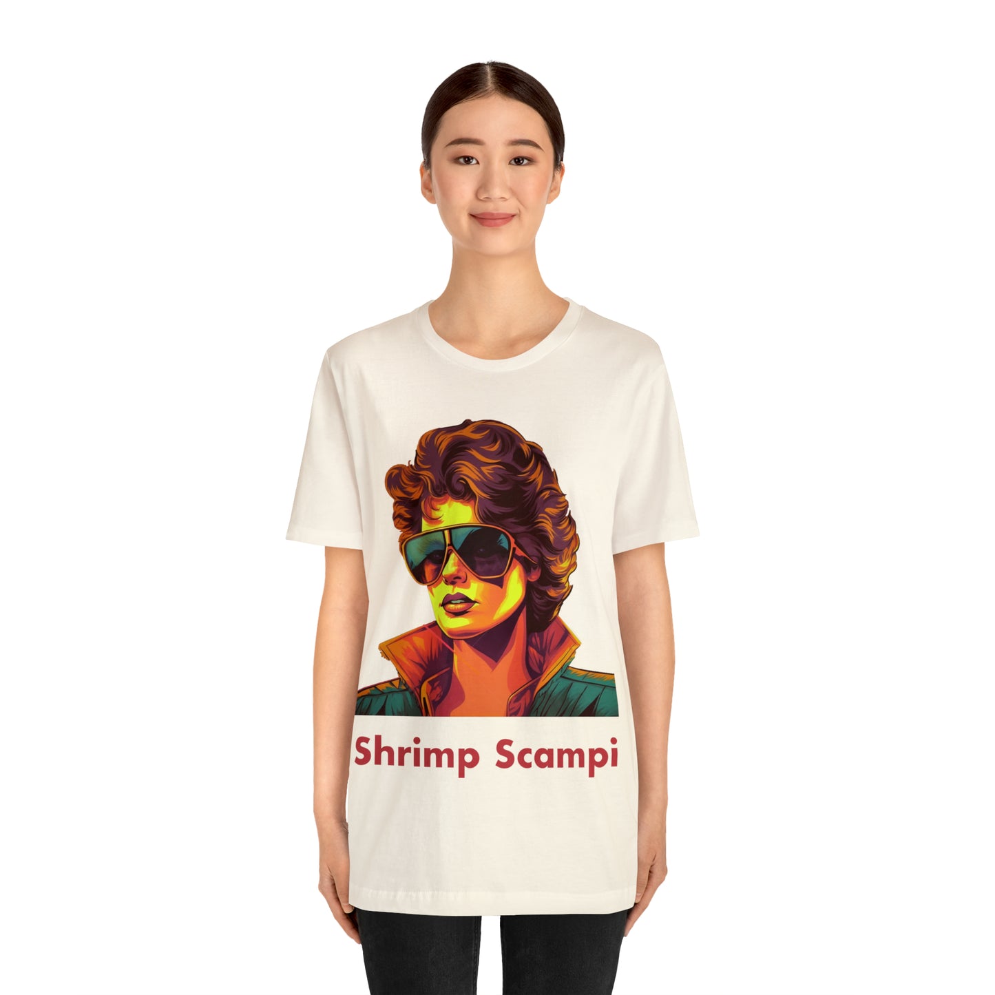 Shrimp Scampi, Unisex Short Sleeve Tee