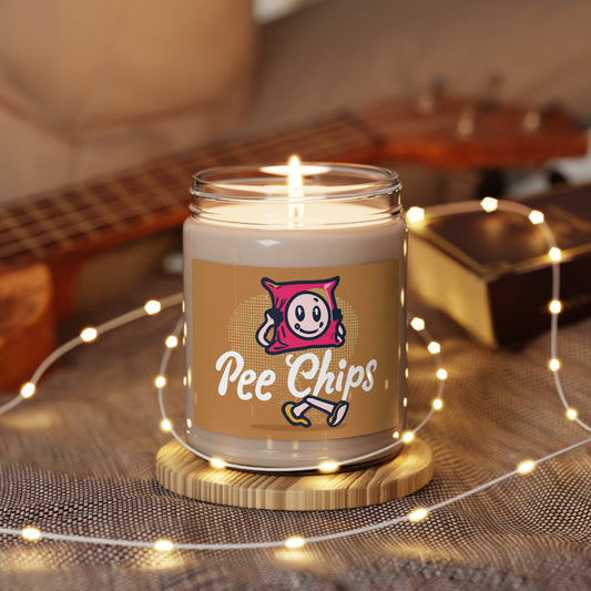 Pee Chips Scented Soy Candle, 9oz