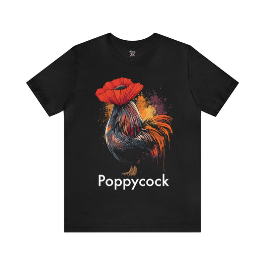 Poppycock Flower Chicken Tee